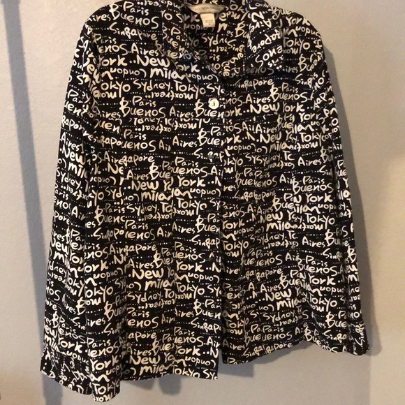 Black Soft Blazer Jacket - Picture 1 of 3